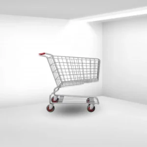 عربة تسوق بعجلات